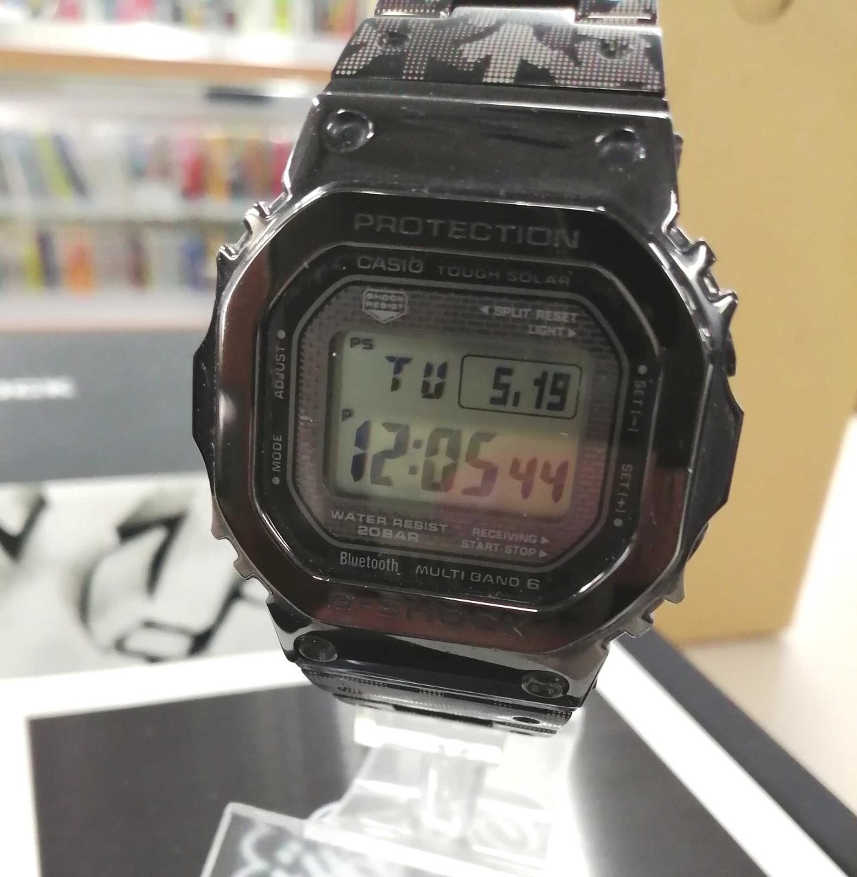 CASIO G-SHOCK GMW-B5000EH-1JR (Eric Haze) Silver Watch Auth Japan
