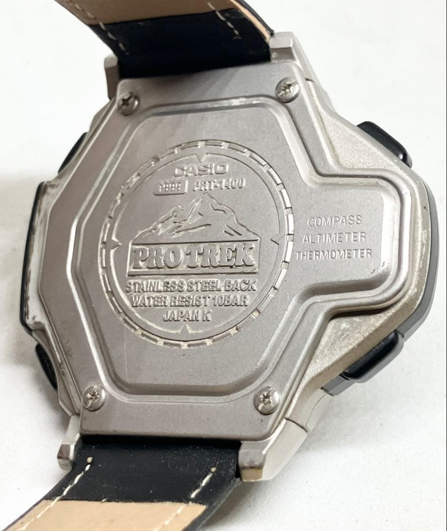 CASIO PROTREK PRT-1400 Wristwatch From Japan