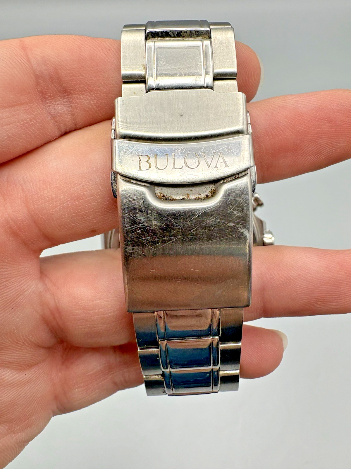 Bulova Marine Star C8601294 Men’s Watch 45mm Quartz *Pre Owned* FREE SHIPPING