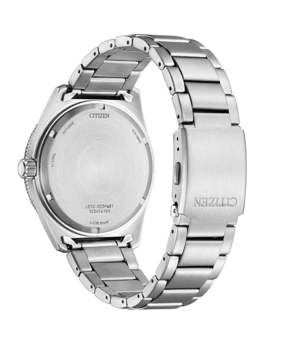CITIZEN Men Analog Eco-Drive Casual Watch Classic Dress Blue Dial Waterproof Rou
