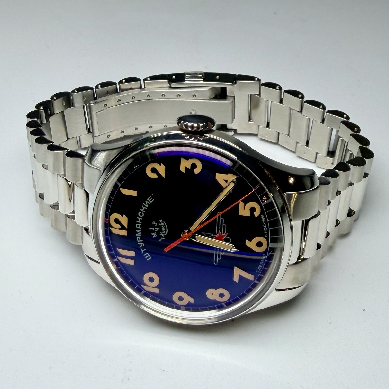 Sturmanskie Gagarin Heritage Automatic Black Dial Watch Vostok 2609/3745478