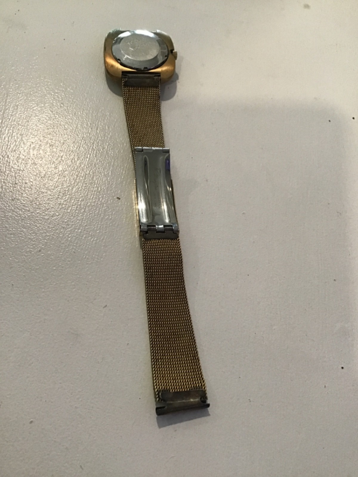 Croton Vintage 10k Gold Filled Automatic Wrist Watch 18k plated works