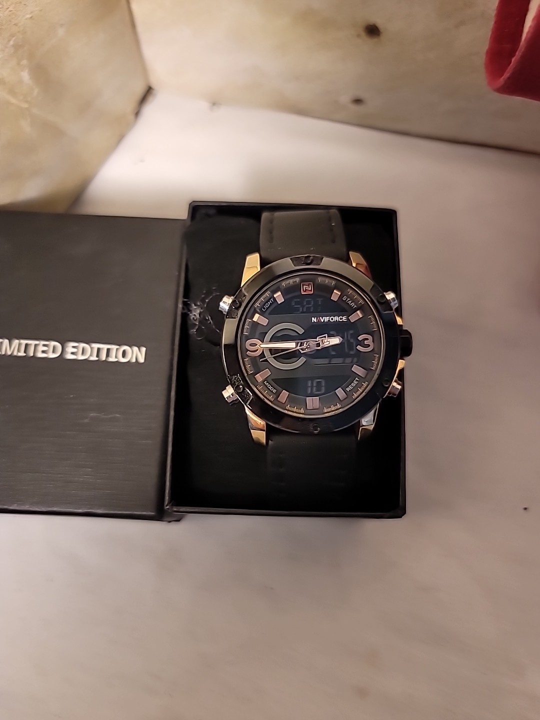 NAVIFORCE FOR DREAM CHRONOGRAPH WATCH NF9097M MEN’S HEAVY CASE