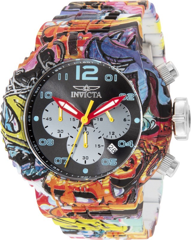Invicta Pro Diver Hydroplated Men’s 52mm Exclusive Chronograph Watch 36779