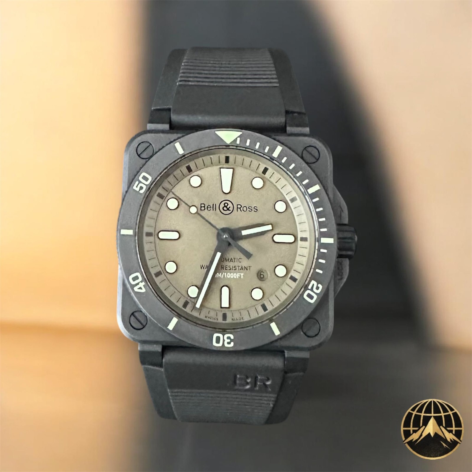 Bell & Ross Br 03-92 Diver Military Limited Edition BR0392-D-KA-CE/SRB