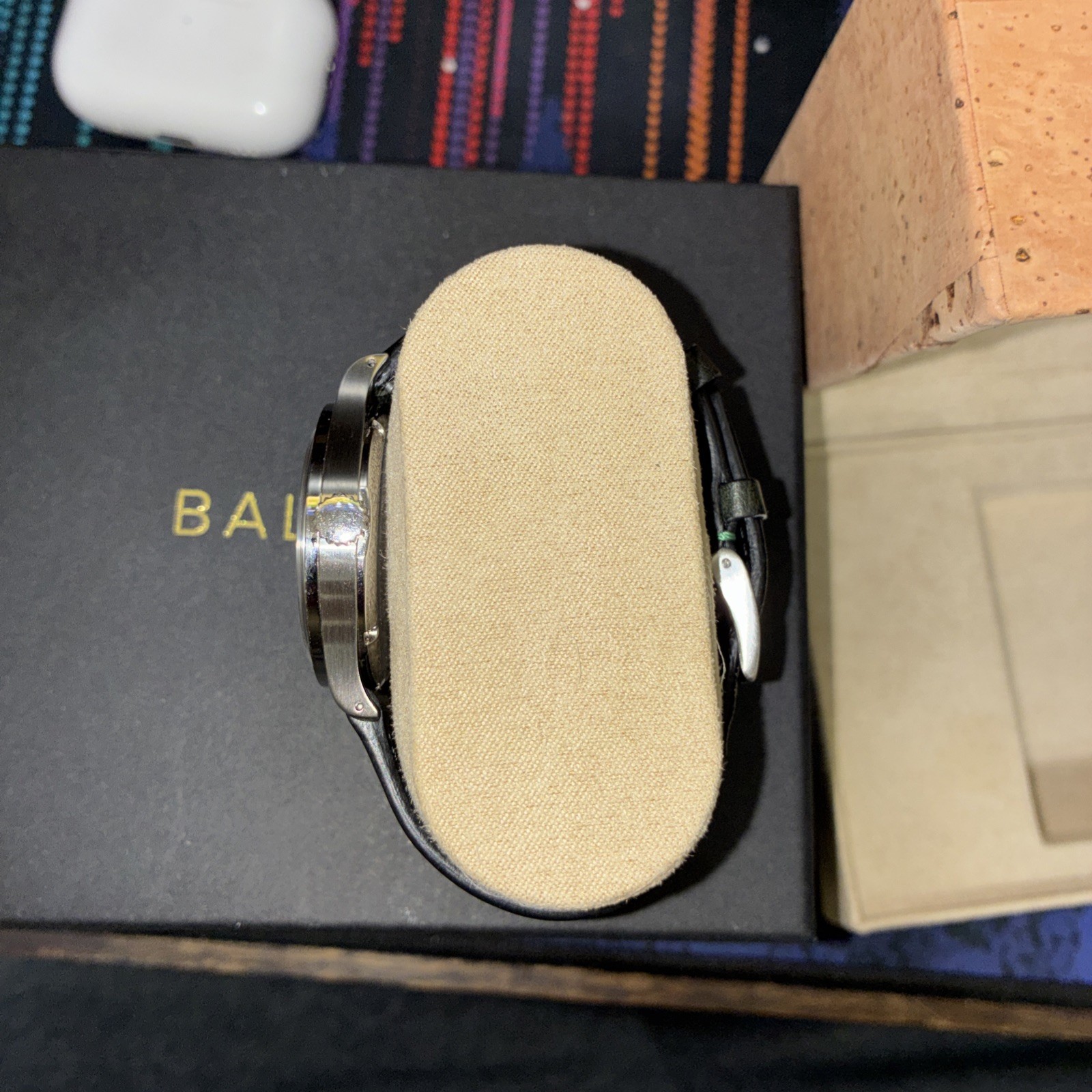 [w/Box ] BALTIC Micro-Rotor MR-01 Silver Dial Automatic Small Second Men’s Watch
