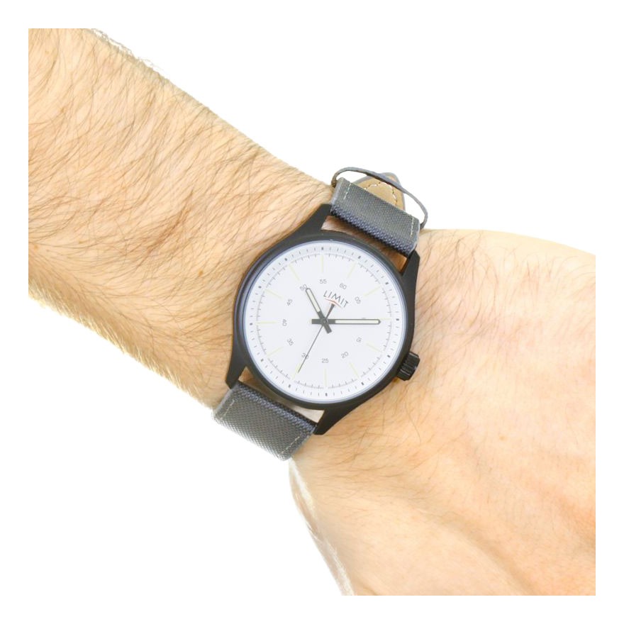 Limit Gents Pilot White Dial Watch 5949