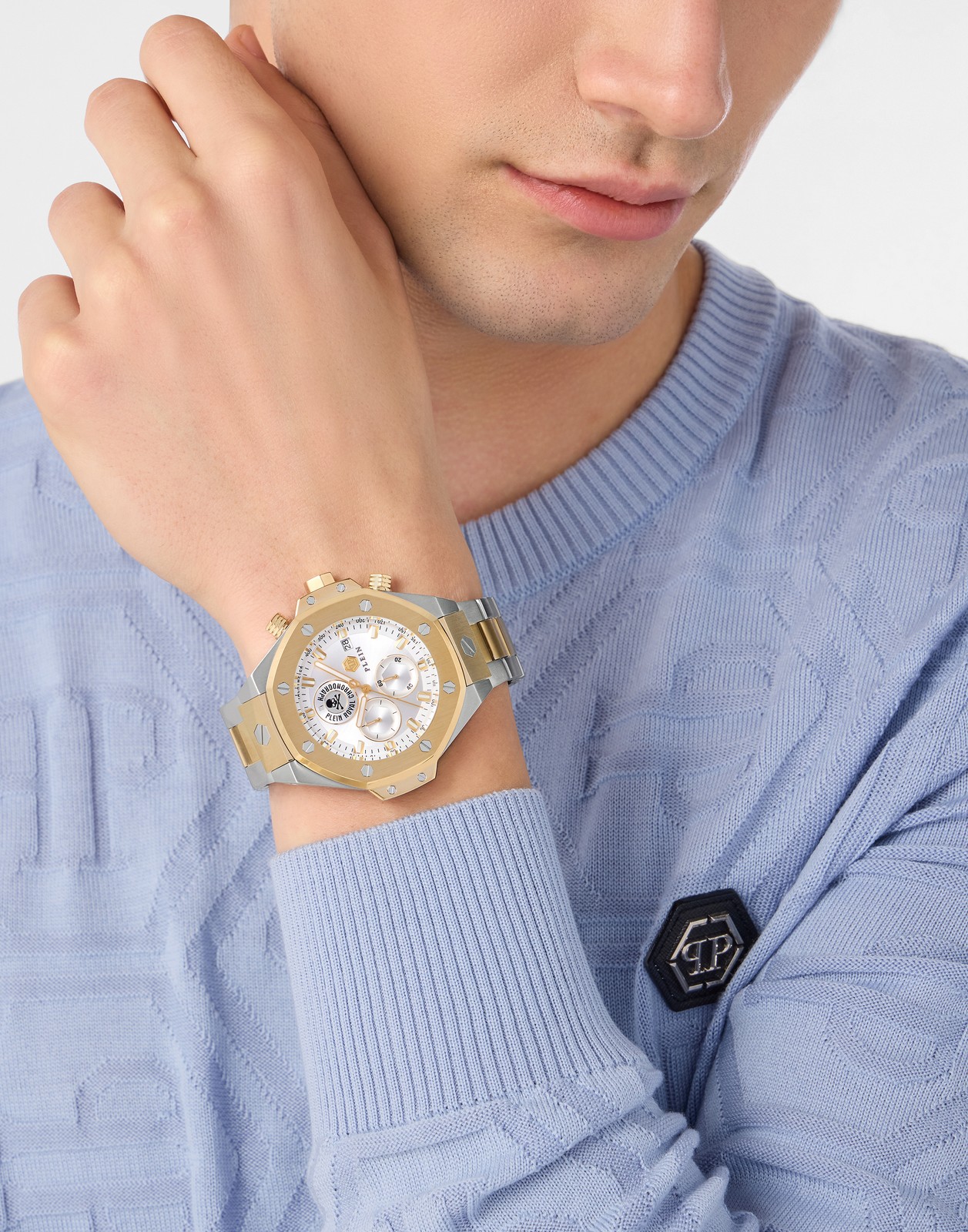 Philipp Plein Multicolour Mens Chronograph Watch Plein Chrono Royal PWLFA0525