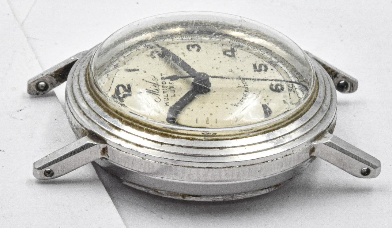 Vintage MIDO MultiFort Luxe Bumper Automatic Small Size WP Case Wrist Watch 29mm