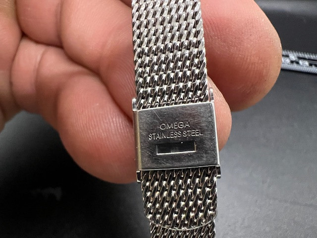 Authentic Omega 10mm 6010 Milanese/Mesh Bracelet for Various Seamasters and More