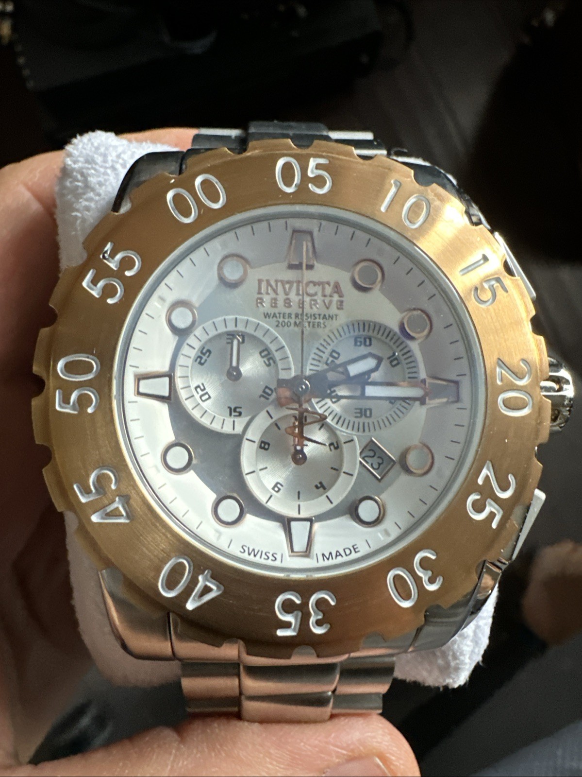 Invicta Reserve Diver Men Model 1958 Men’s Watch Swiss Made, Never Worn.