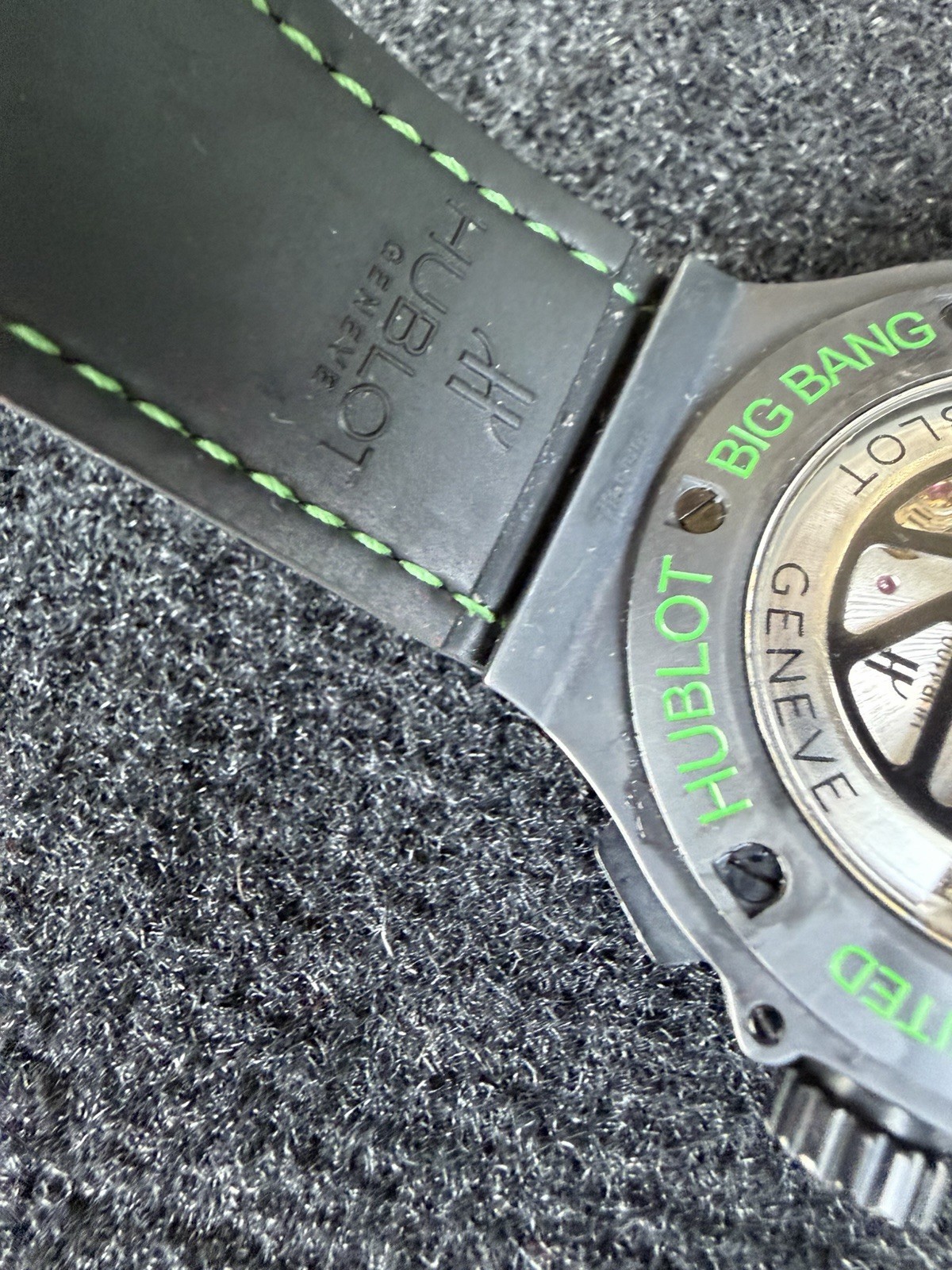 Hublot Big Bang All Black “Green” Limited Edition 301.CI.1190.GR.ABG11