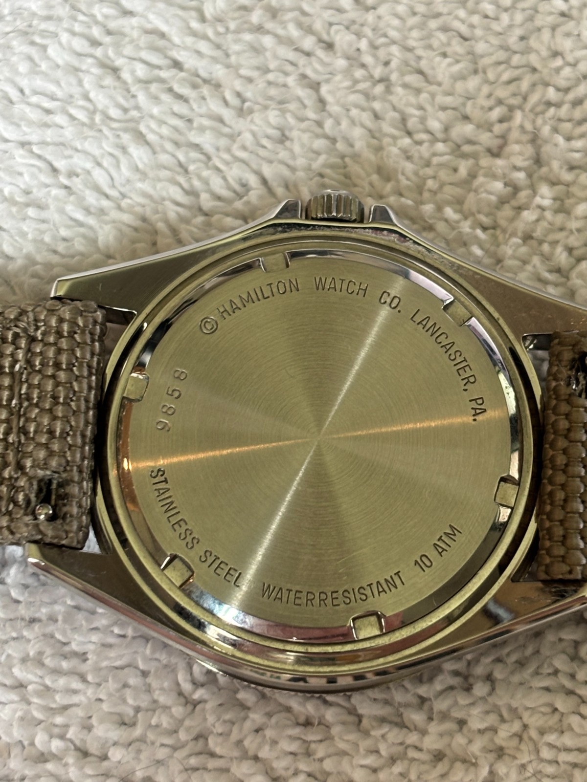 Hamilton Automatic Sub 330ft watch ref 9858
