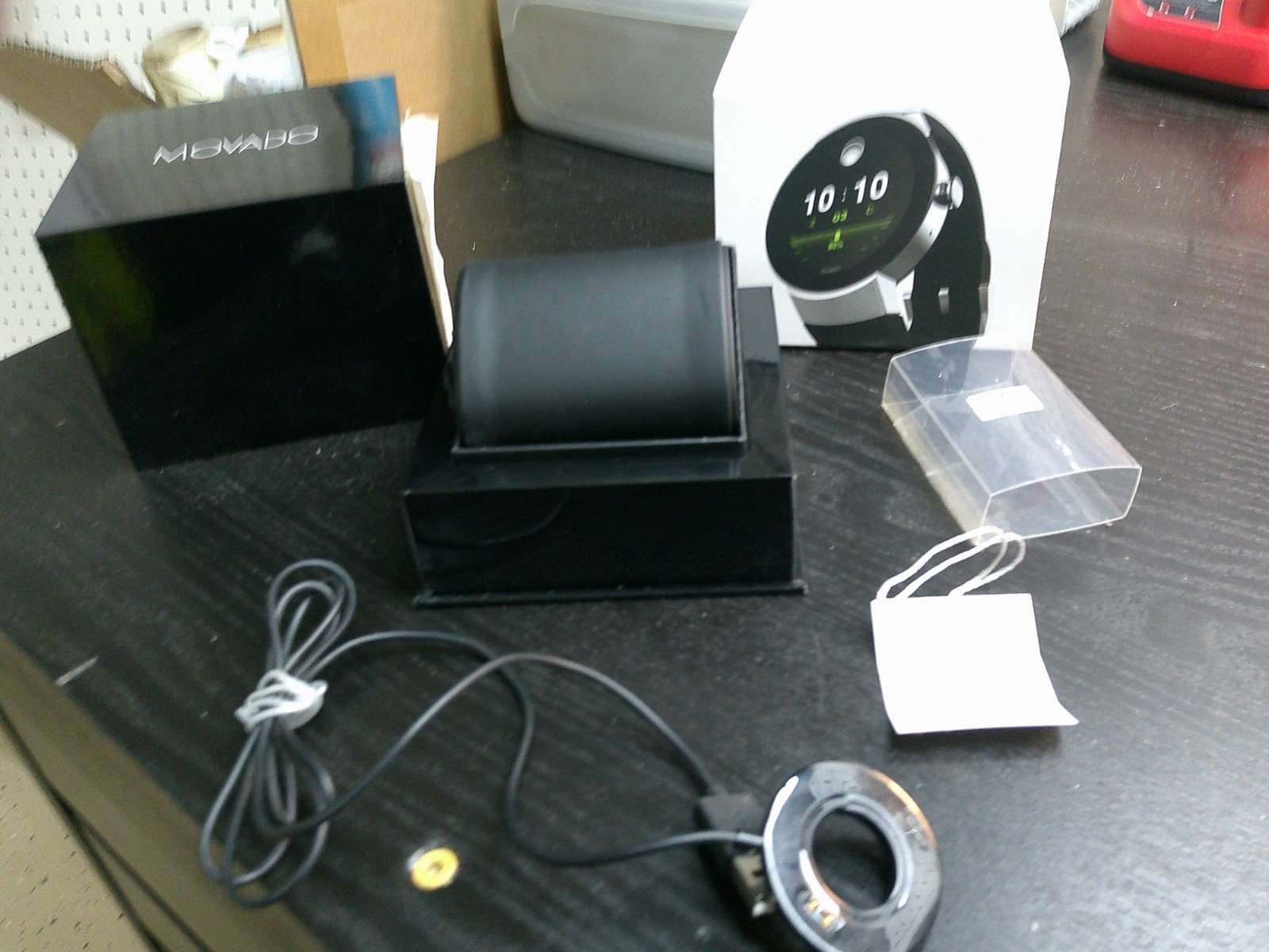 Movado Connect Men’s 46.5 mm Digital Smartwatch Silver Stainless Steel 3660016
