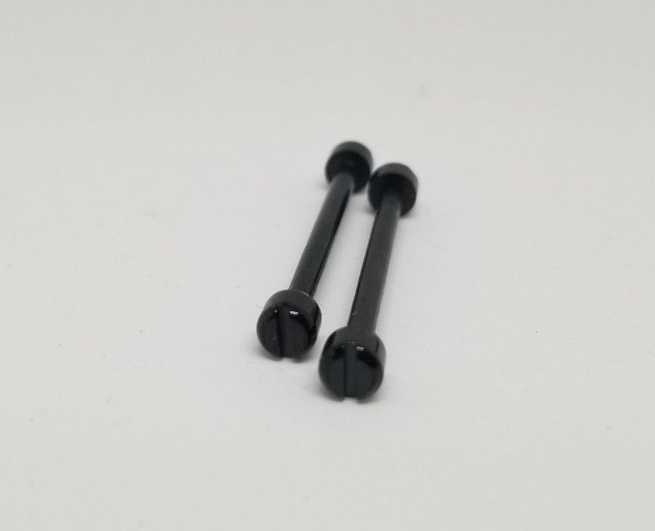 Invicta Subaqua Noma III Black Screws Pins with End Caps for Strap Band Bracelet