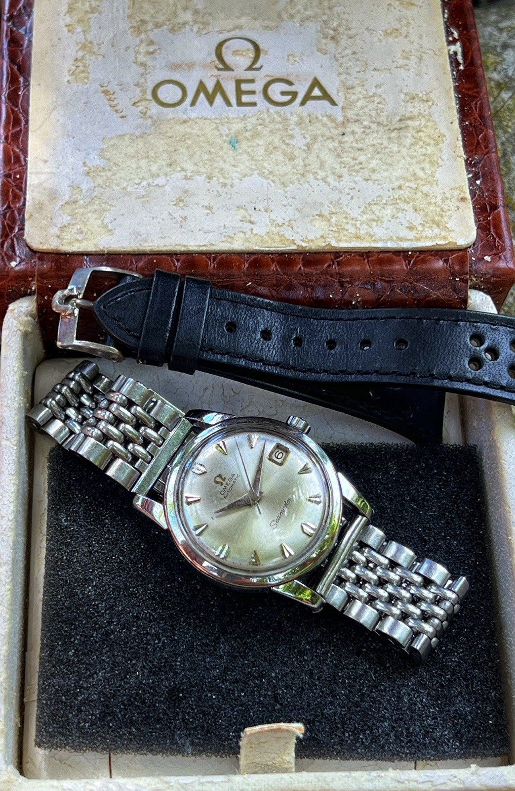 Omega Seamaster Cal503 Ref2849 Automatic Dial Arrow Markers Watch Rare