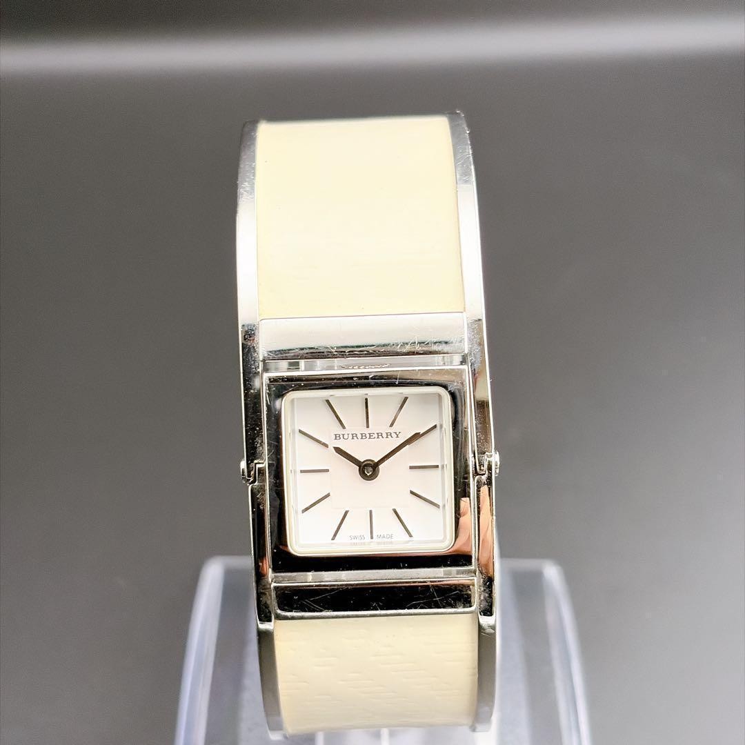 Burberry BU4939 Women’s Quartz White Dial Bangle Watch 24.2mm