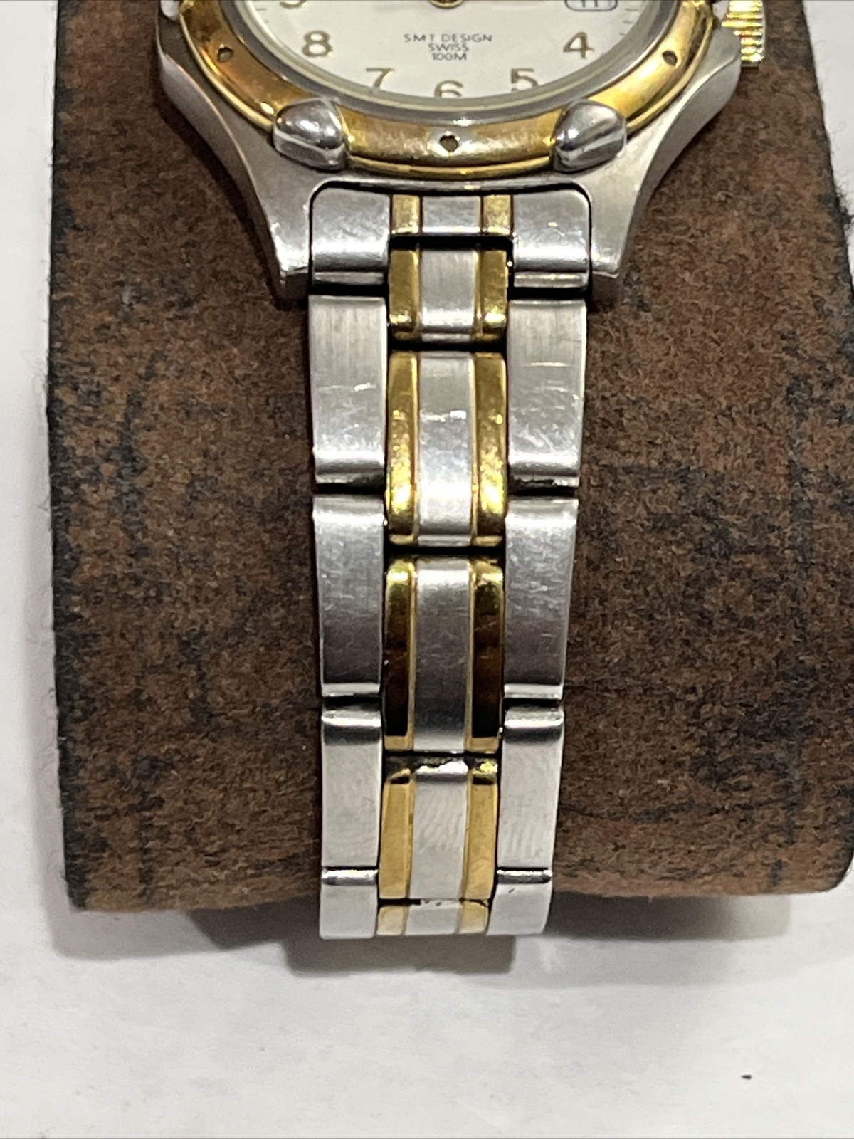 Wenger SWISS ARMY Gold TT Ladies Watch 100 MTR Water Resident W/ New Battery!