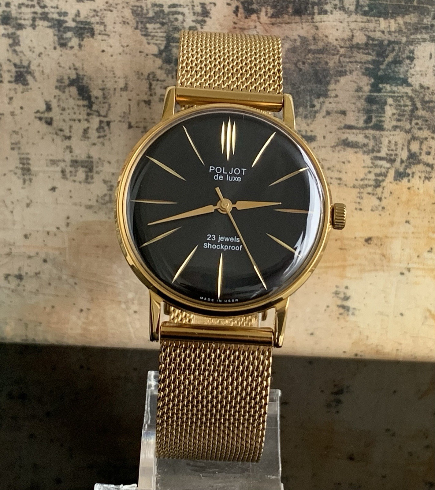 Poljot De Luxe, Ultra Slim Mechanical Watch, 23 j, Serviced