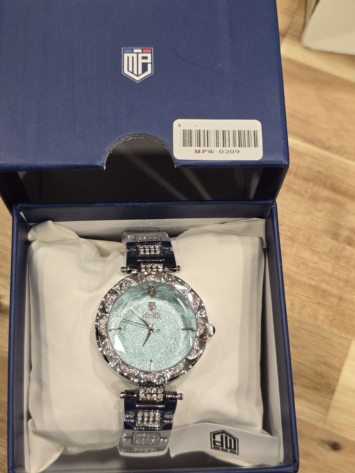 Invicta Montres Prestige X Women’s Watch Blue Dial, Pave Crystals MPW-0209 New!!