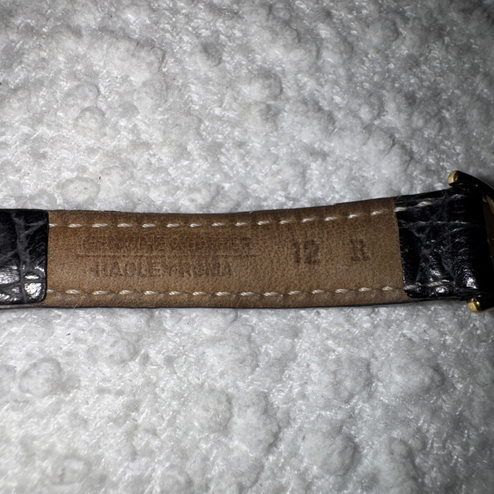 Vintage Authentic Gucci Women’s Watch Model 6000 Gold Plated Swiss Made