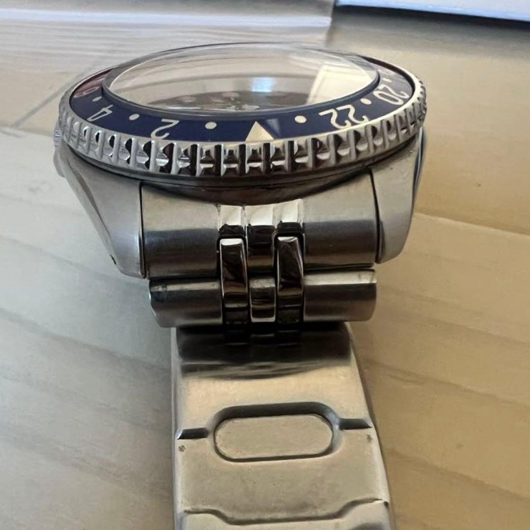 Pepsi Bezel Diver Watch MAD Classic Custom 18cm Wrist Bracelet