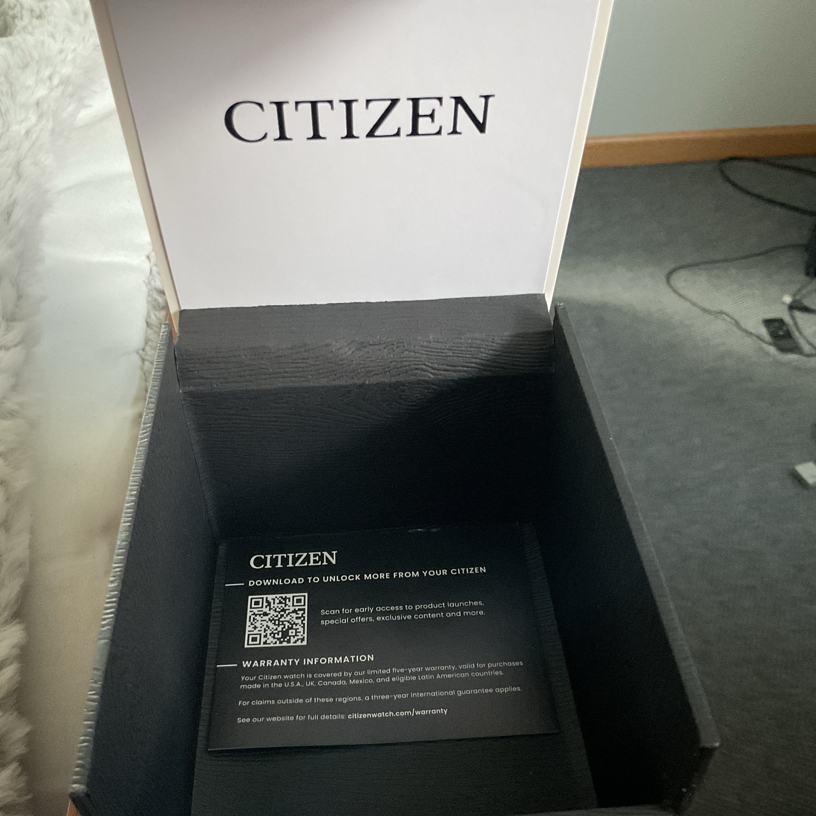 Citizen CA4624-56L Men’s Watch Eco-Drive Chrono Modern 39.5mm 10ATM Blue Face