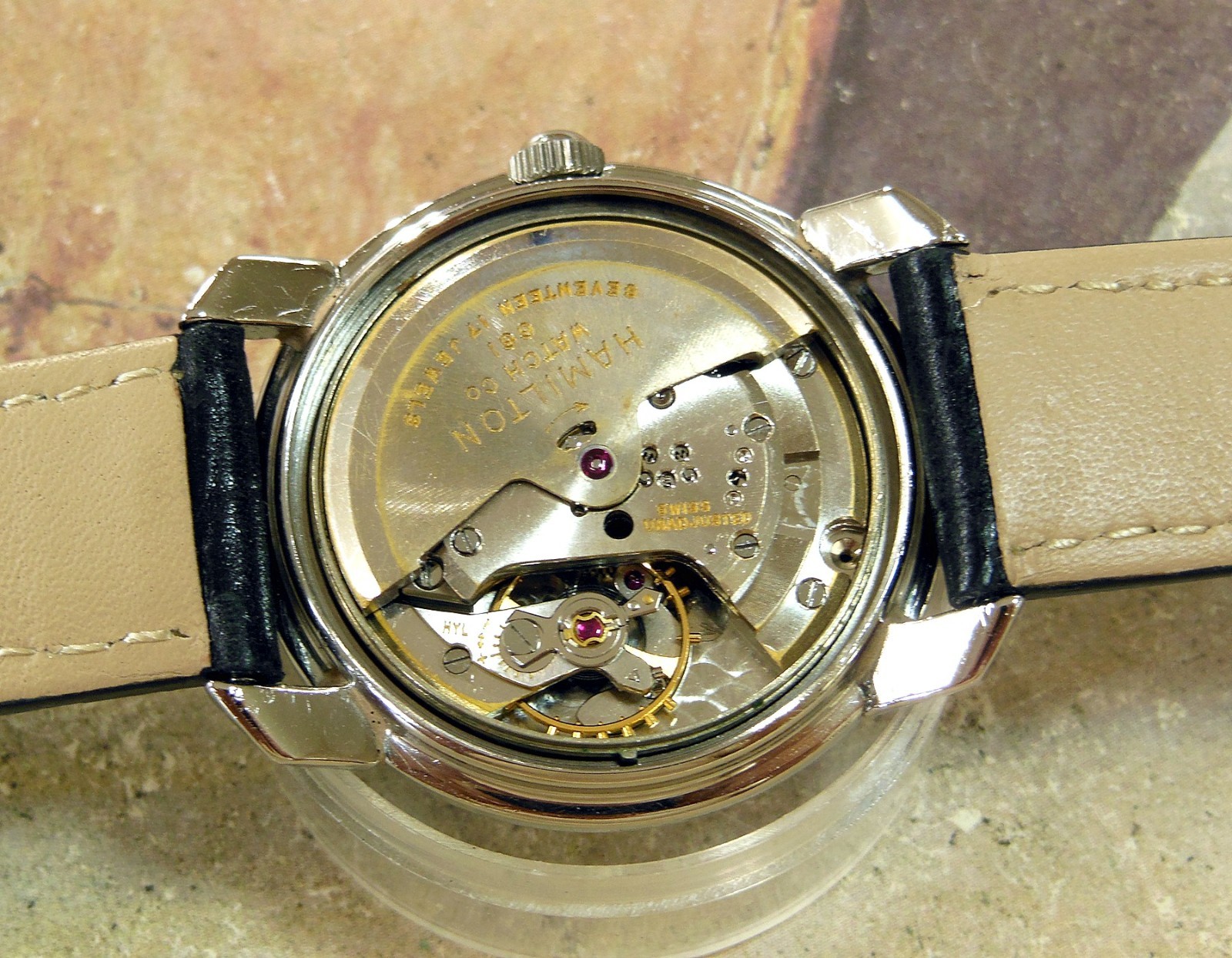 1950’s Vintage HAMILTON K-503, Stunning BLACK Dial, Serviced / Warranty