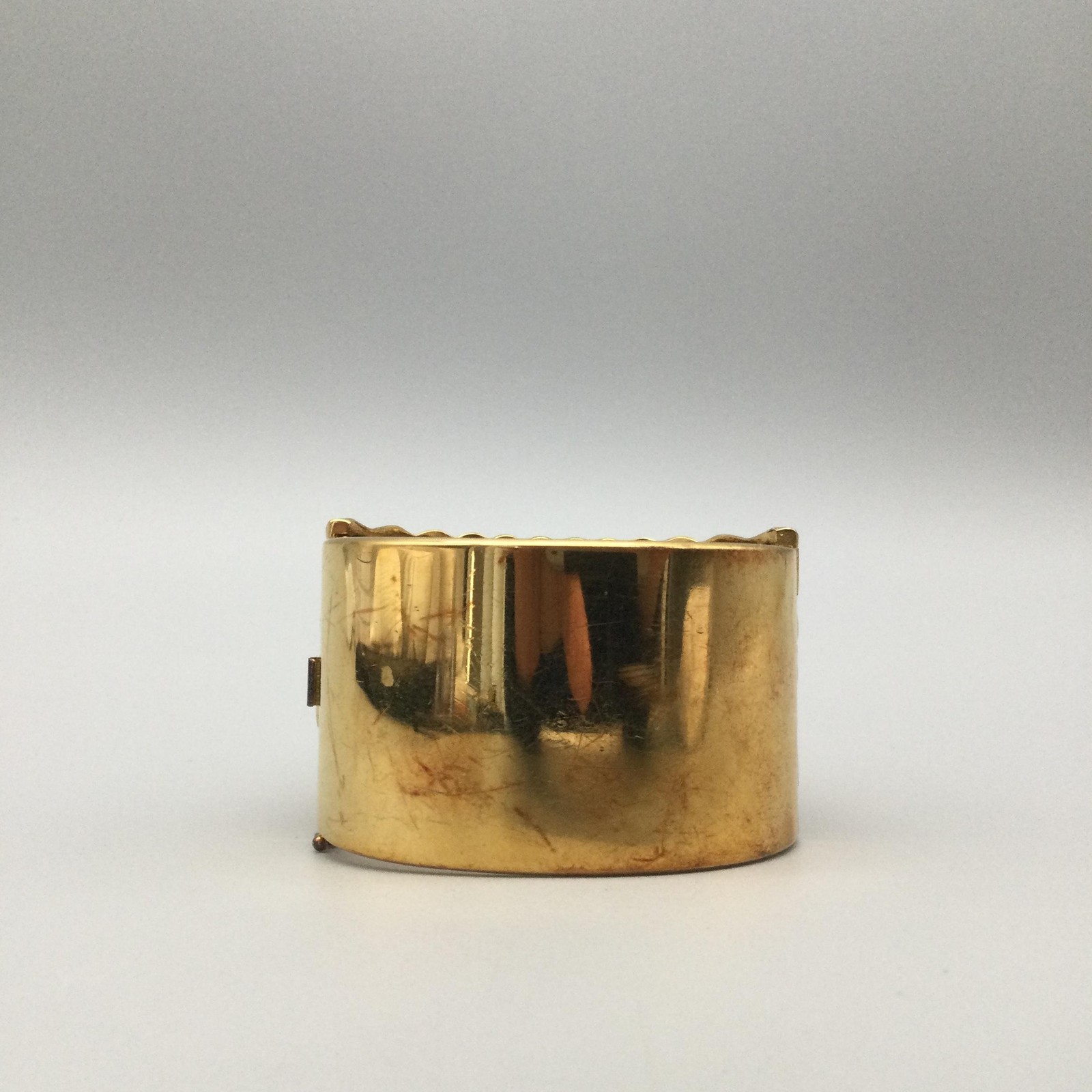 Vintage Franklin Mint Watch Womens 40mm Triangular Dial Gold Tone New Battery
