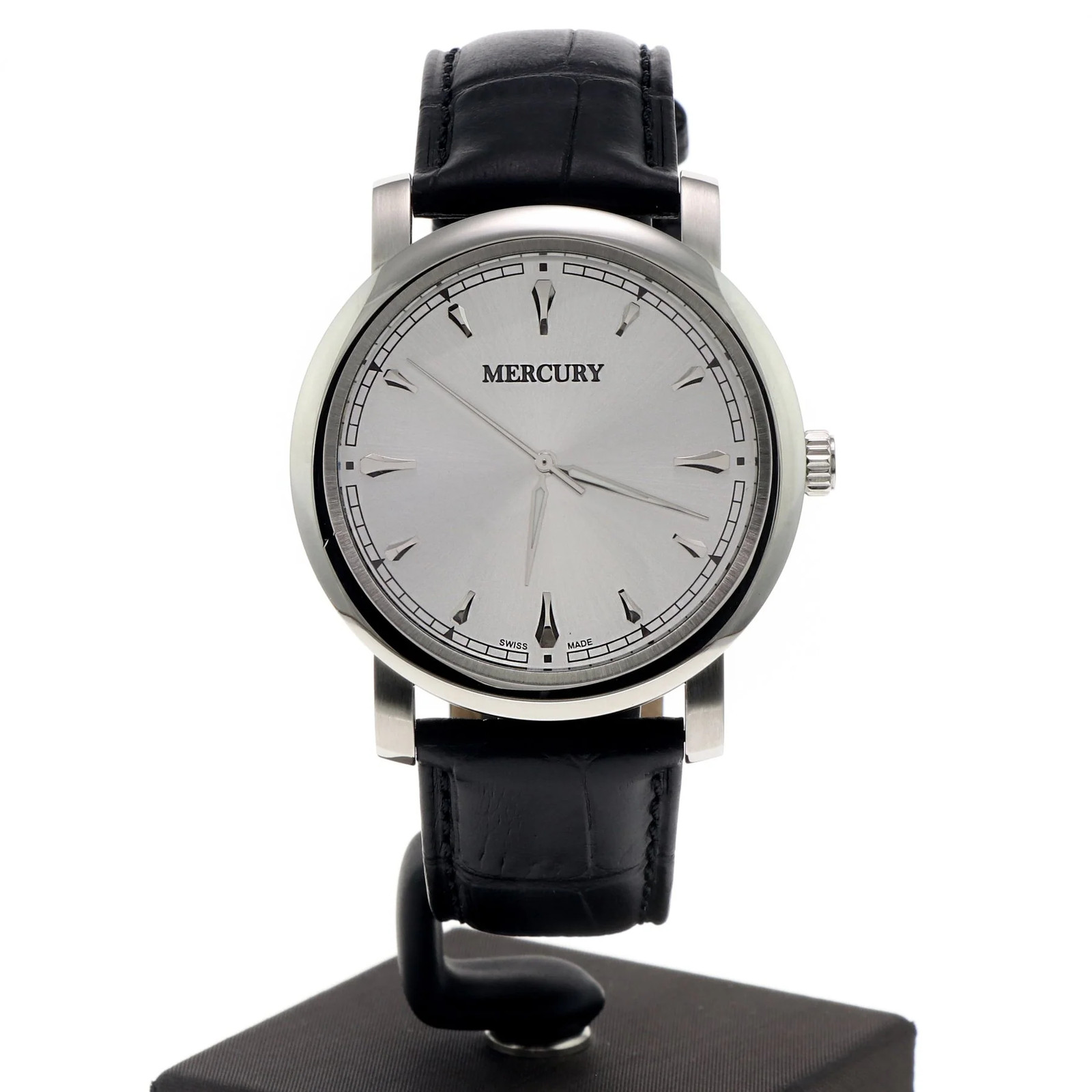 Mercury – Swiss Watch – ME375-SL-1 Swiss Quartz 42 mm ME375 50m (5 ATM, 169 ft)