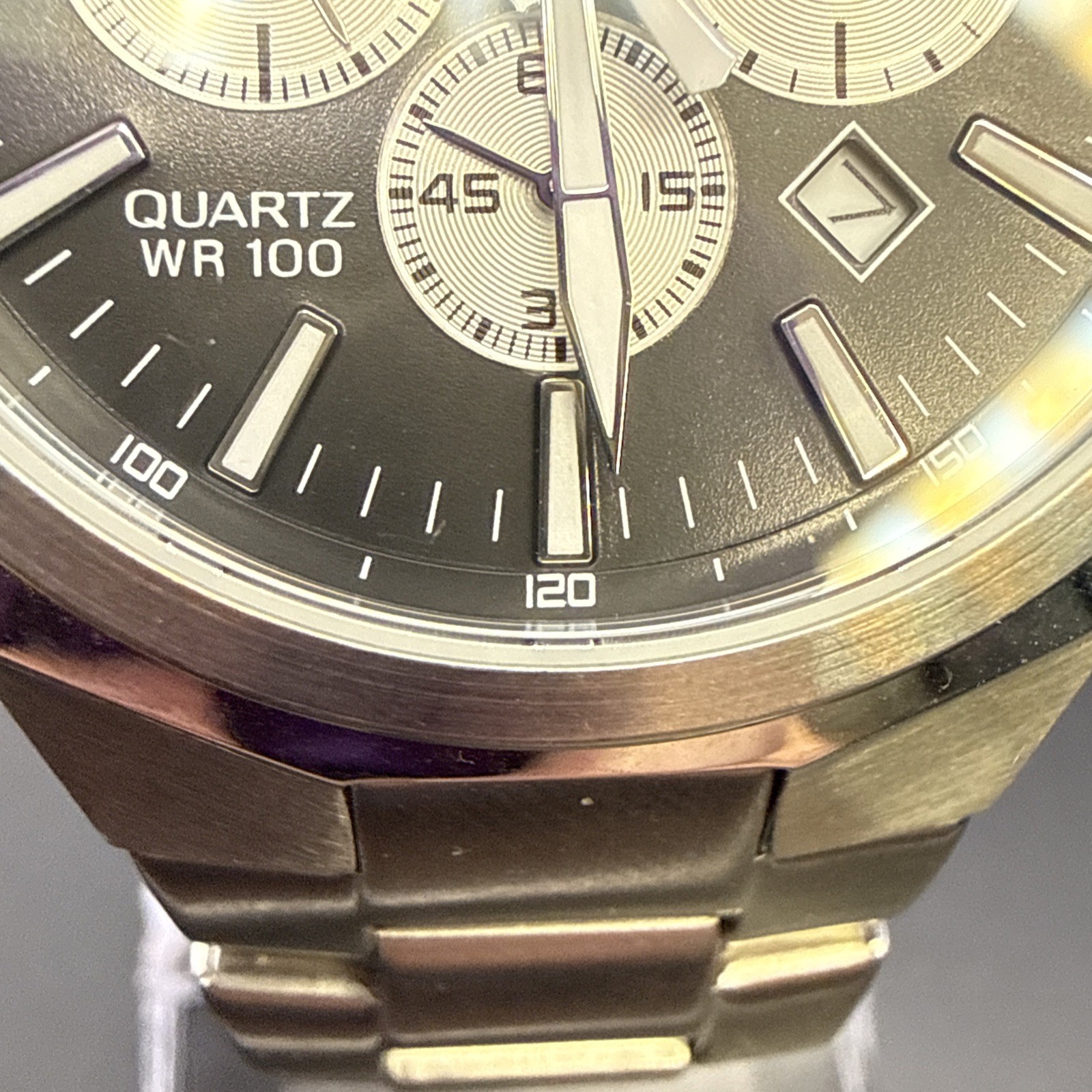Men’s Citizen Gents AN8170-59E Stainless Steel 43mm Chronograph Watch 100M H2O