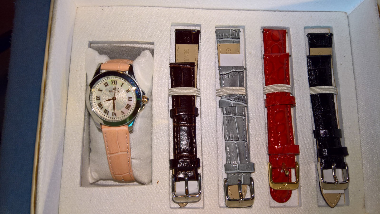 Invicta women’s assorted band watch set in box