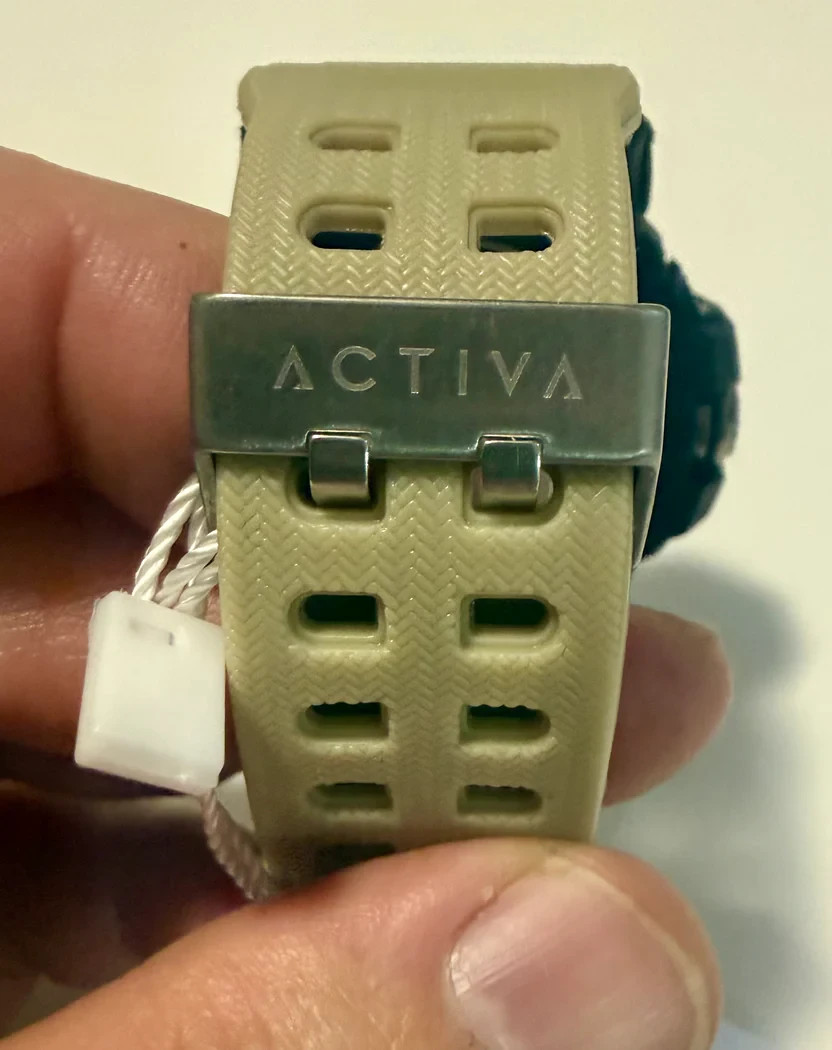Activa Strike X By Invicta ACW8020-002 Digital 56mm Desert Sand Beige Mens Watch