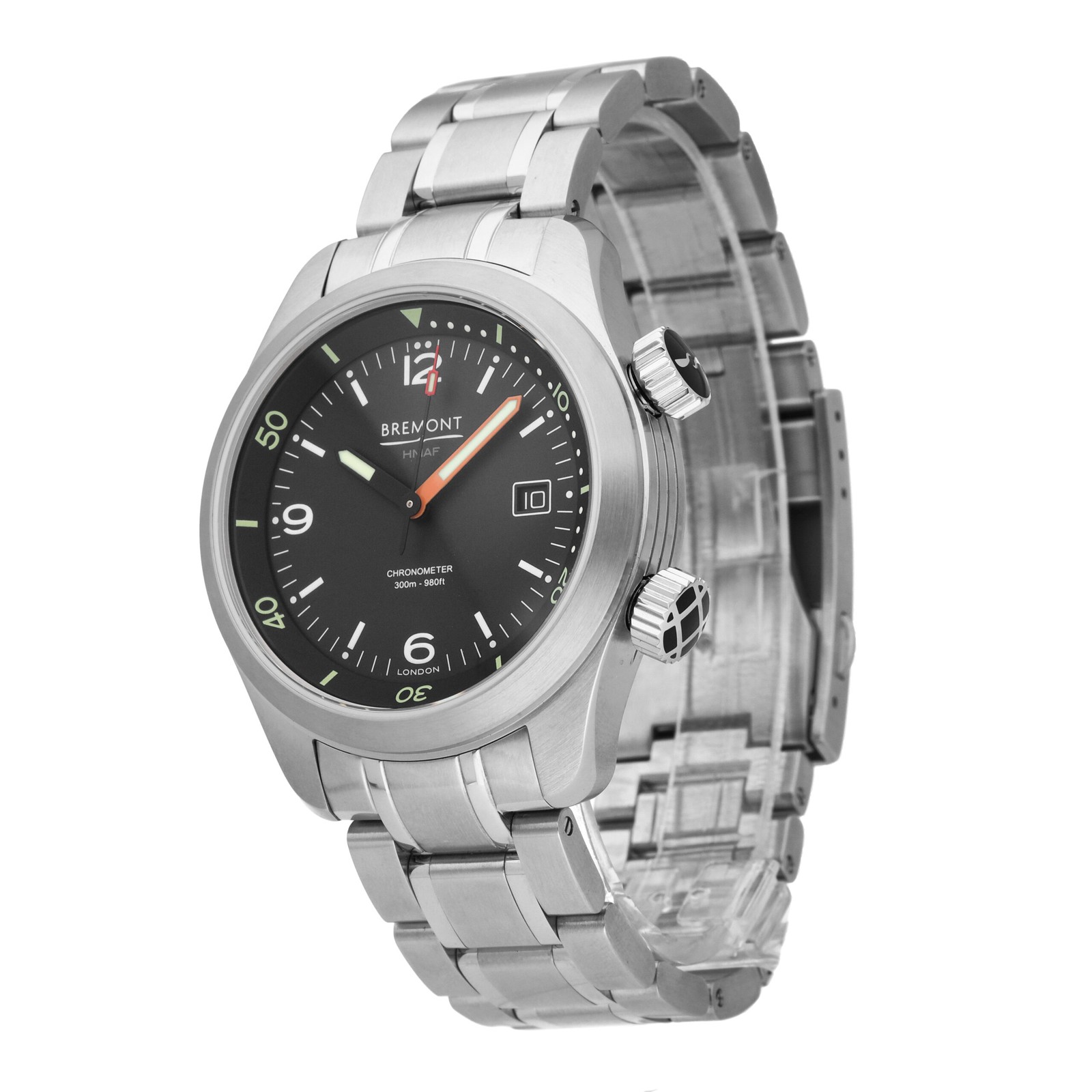 Bremont Argonaut Azure Black Dial 42mm Automatic Men’s Watch ARGONAUT-B