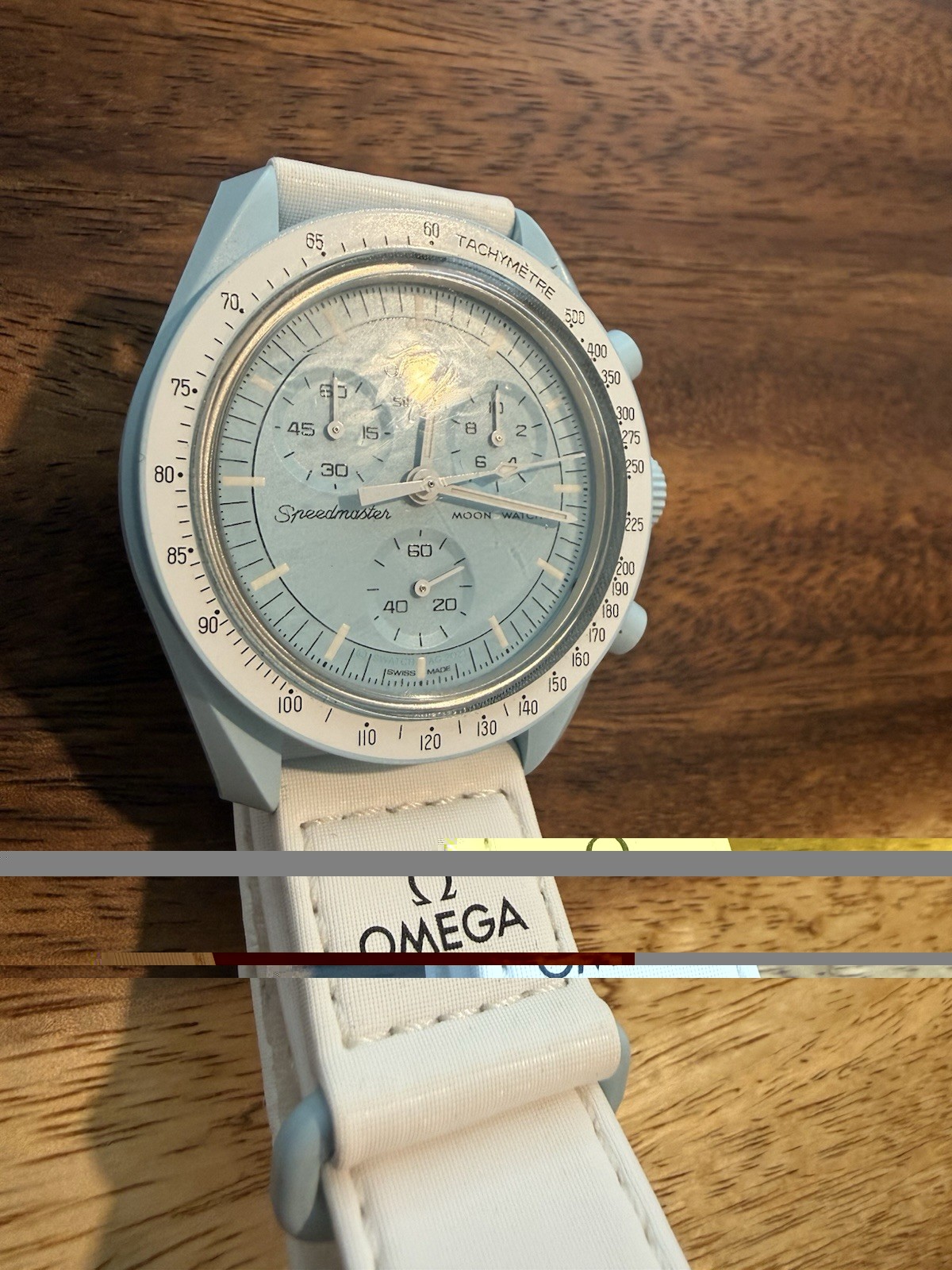 Swatch SO33L100 Blue Unisex Adults Wristwatch