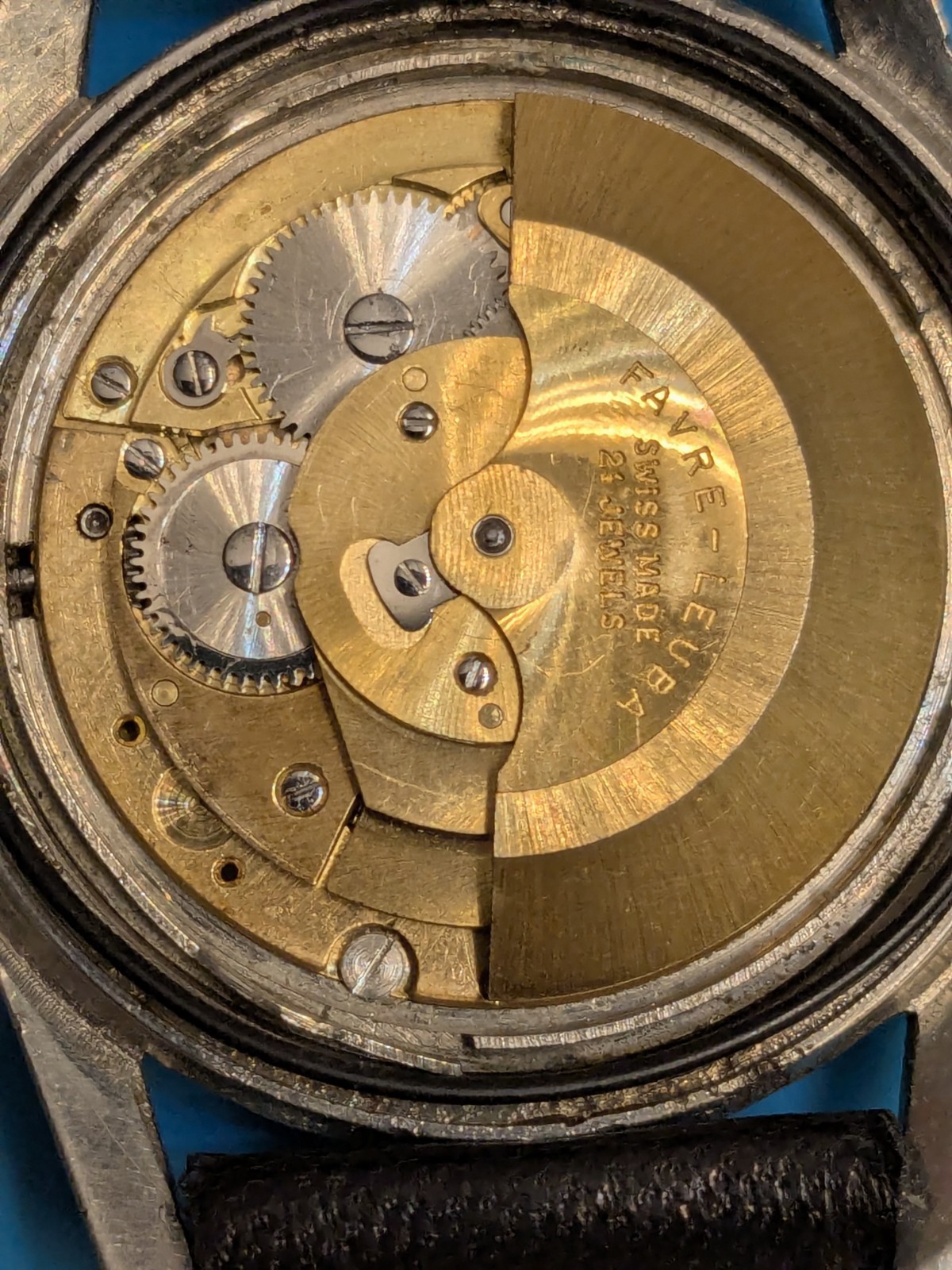 Favre Leuba Daymatic Automatic Men’s Watch Cal 1152