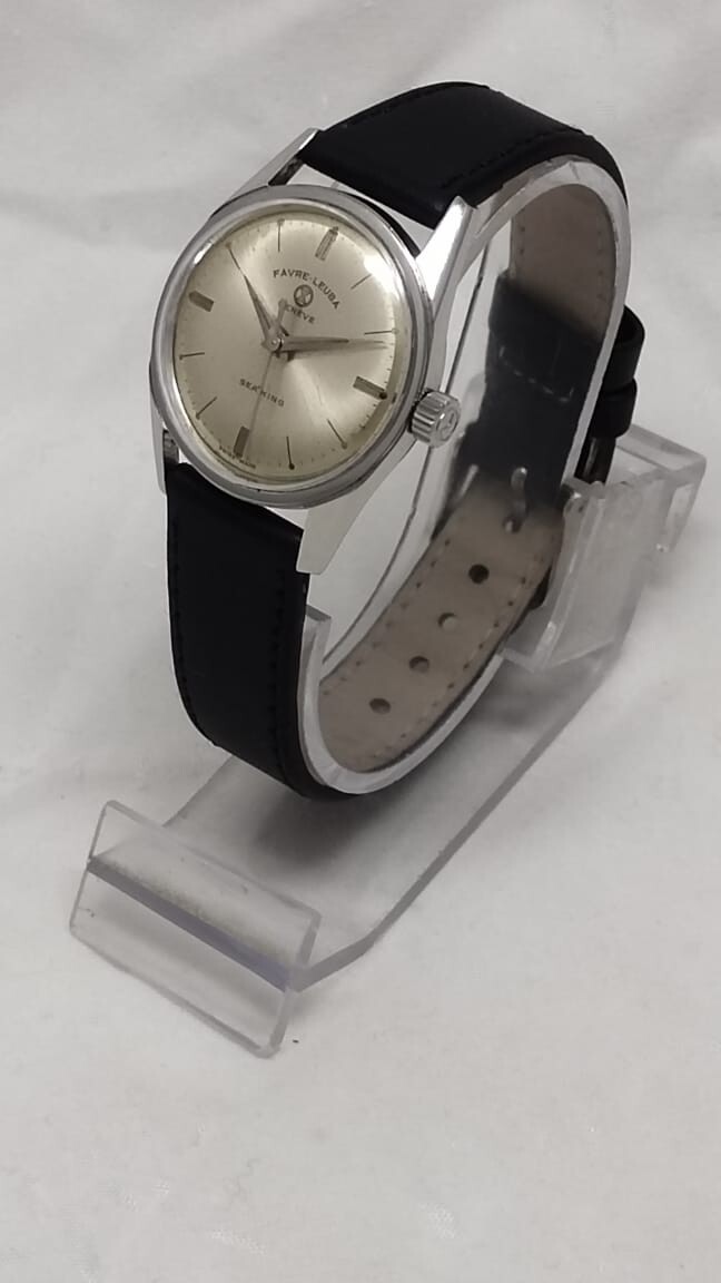 RARE Favre Leuba Geneva Seaking Hand-winding Men’s watch Original Dial Swiss