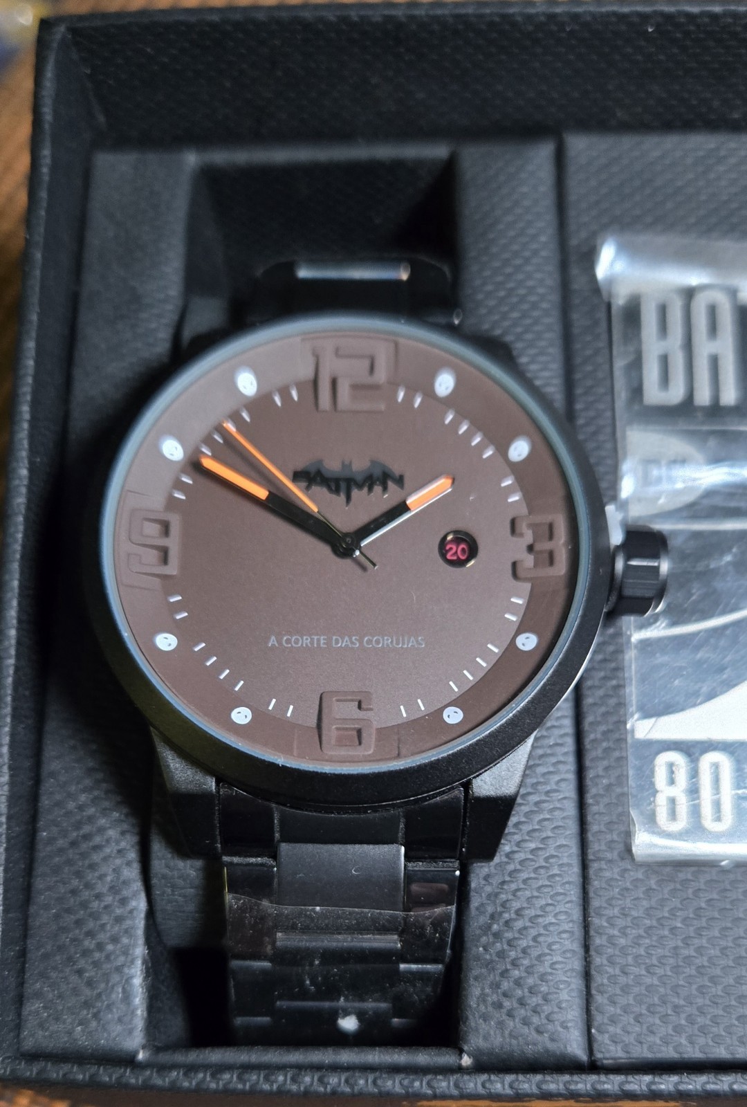 Mondaine Batman 80th Anniversary Collection Watch Limited Edition New With Box