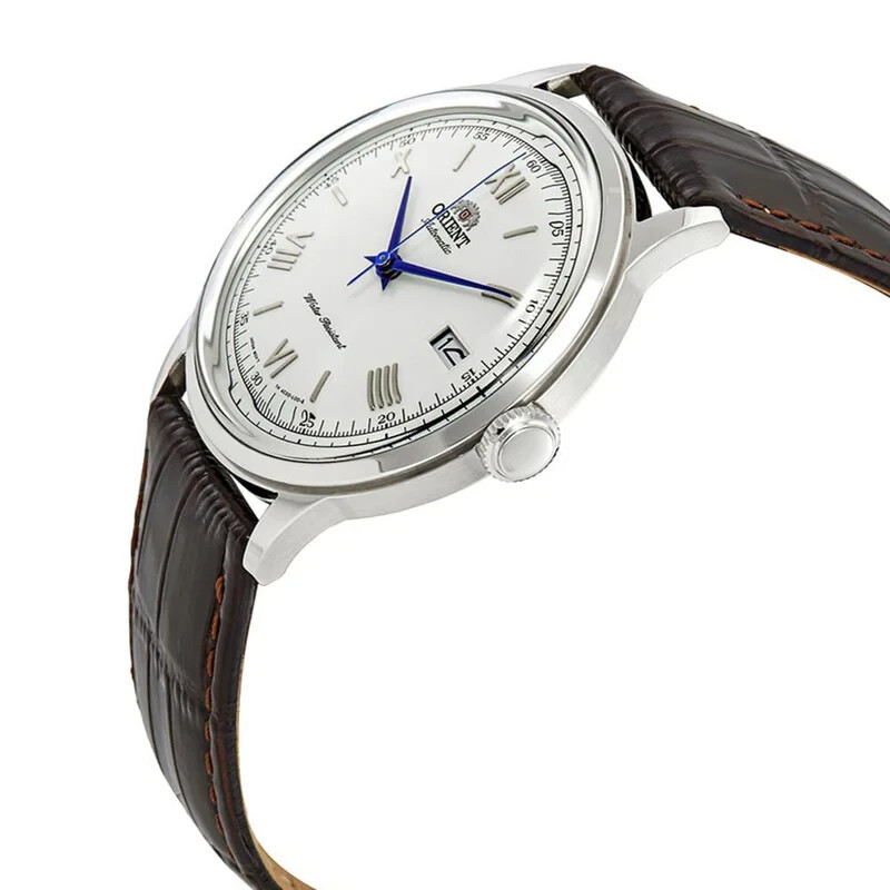 Orient Vintage Bambino Men’s Automatic Watch TAC00009W0 White Dial Brown 30M