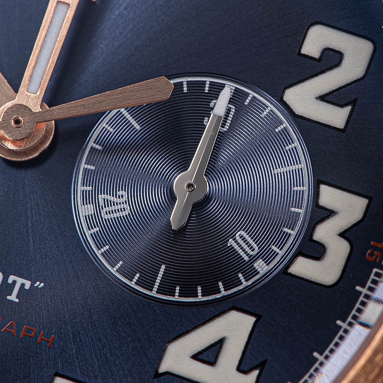 Sugess PILOT MASTER Chrono CuSn8 Bronze Mechanical Watch Seagull 1963 SUPILOT009