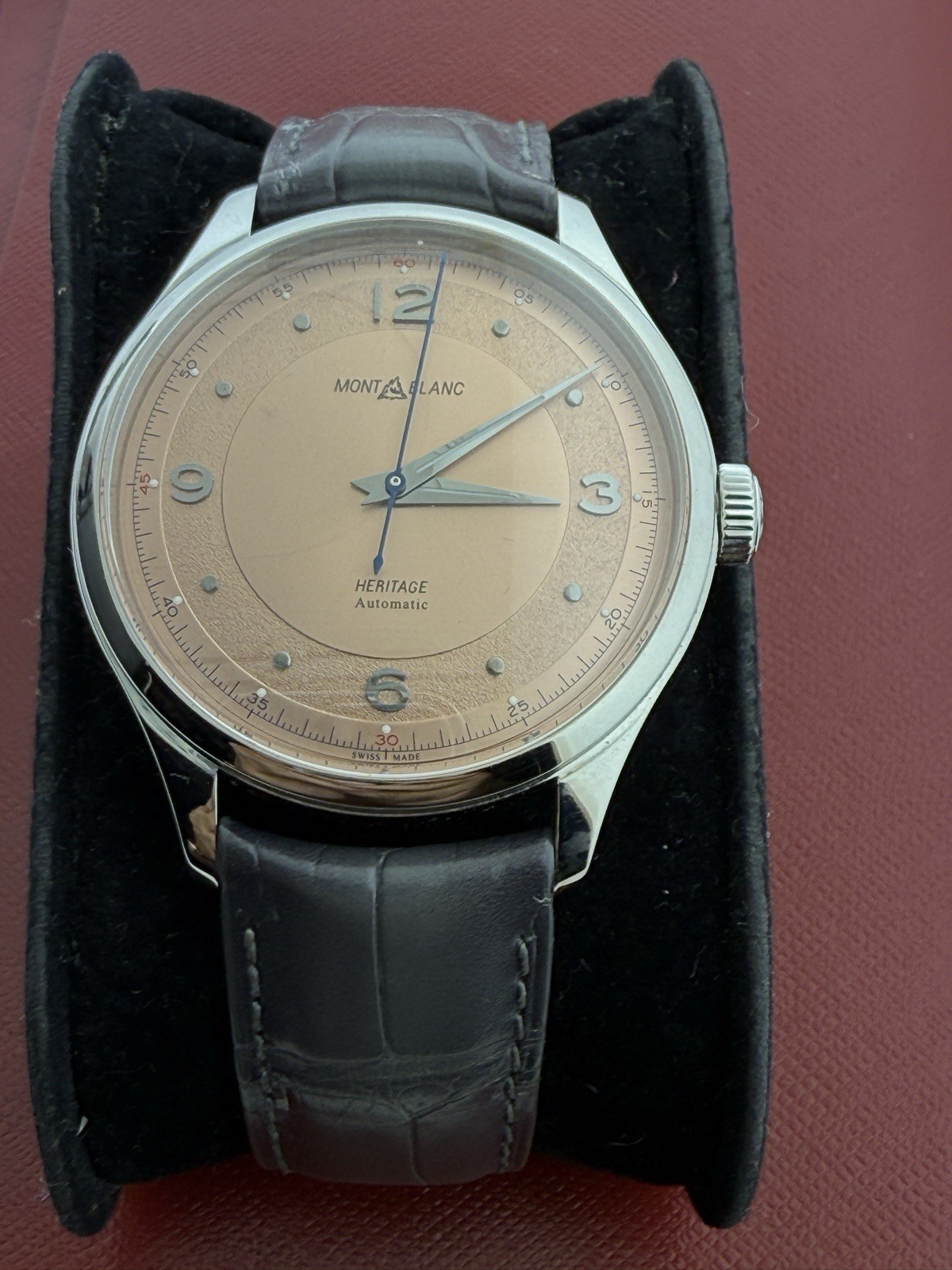 Montblanc Heritage Stainless Steel Watch 119944