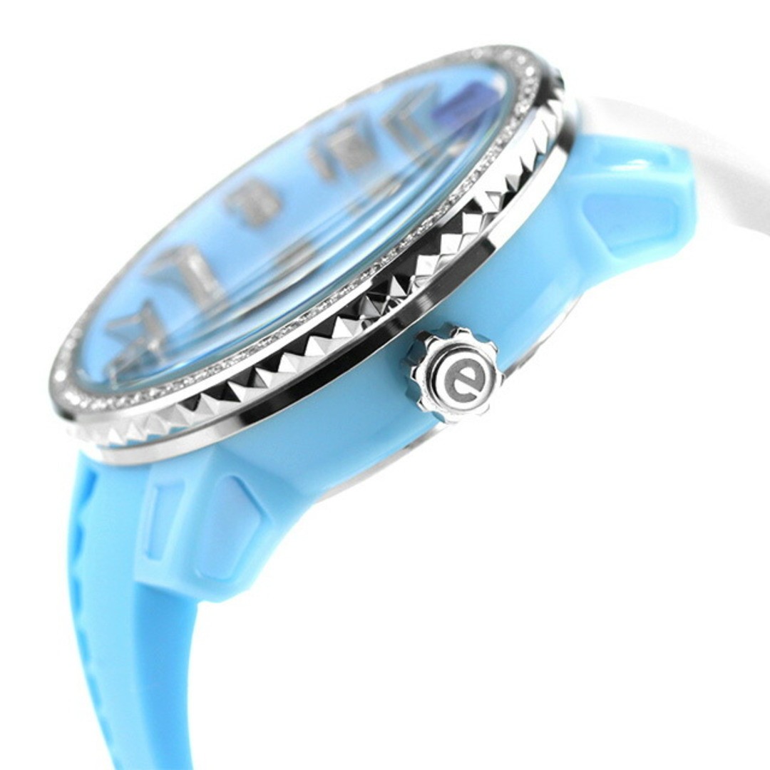 Tendence Men’s Watch Ty930110S Crazy Medium Quartz Silver White/Ice Blue Analog
