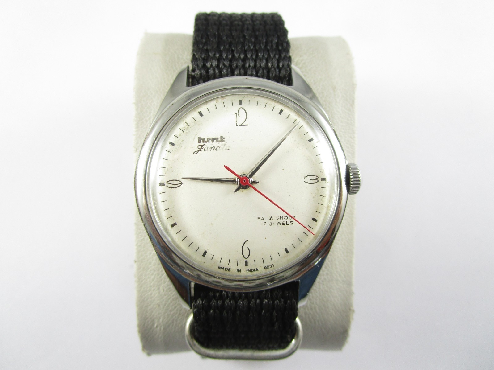 Vintage HMT JANATA Para Shock 17 Jewels Hand-Winding Pre-Owned Men’s Watch#S19