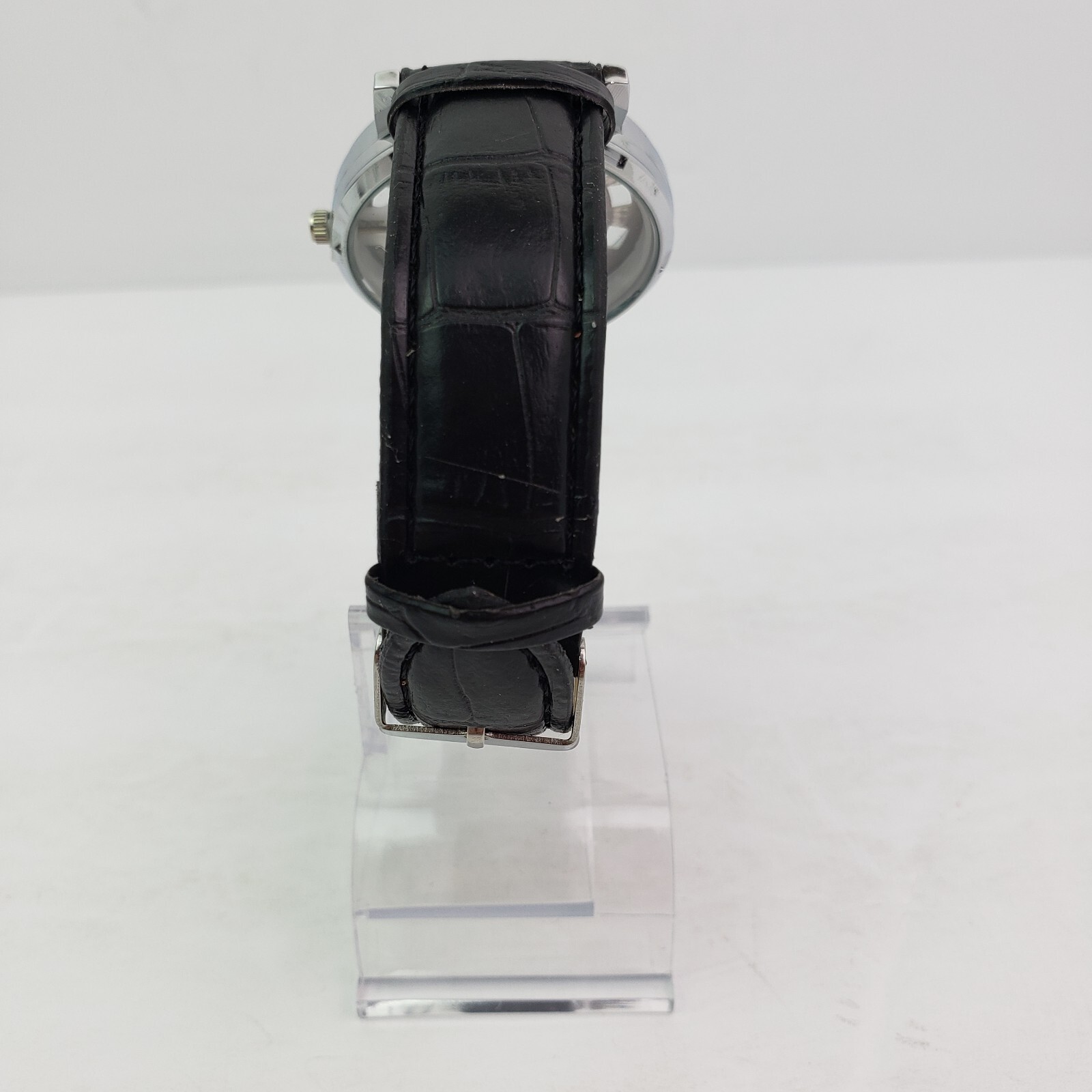 Unbranded Fashion Costume Mens Black Gears Formal Wrist Watch