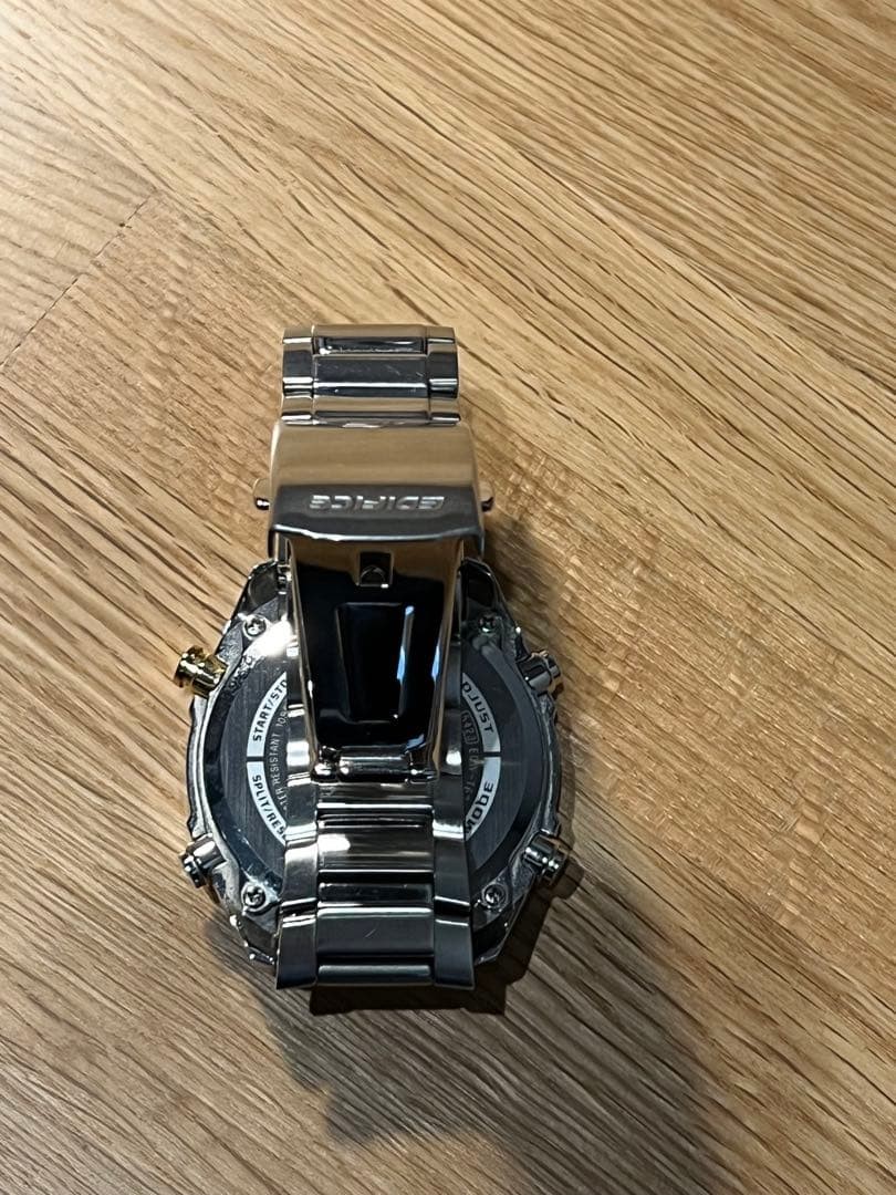 CASIO EDIFICE EQW-T620RB-1AJR Radio Wave Solar Chronograph Stainless Steel