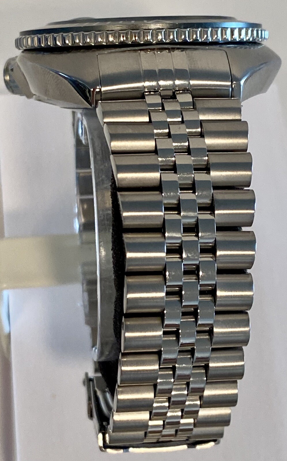 Invicta Sea Wolf Gray/Orange/Silver-tone Bracelet Auto 47mm Pro Diver Mens Watch