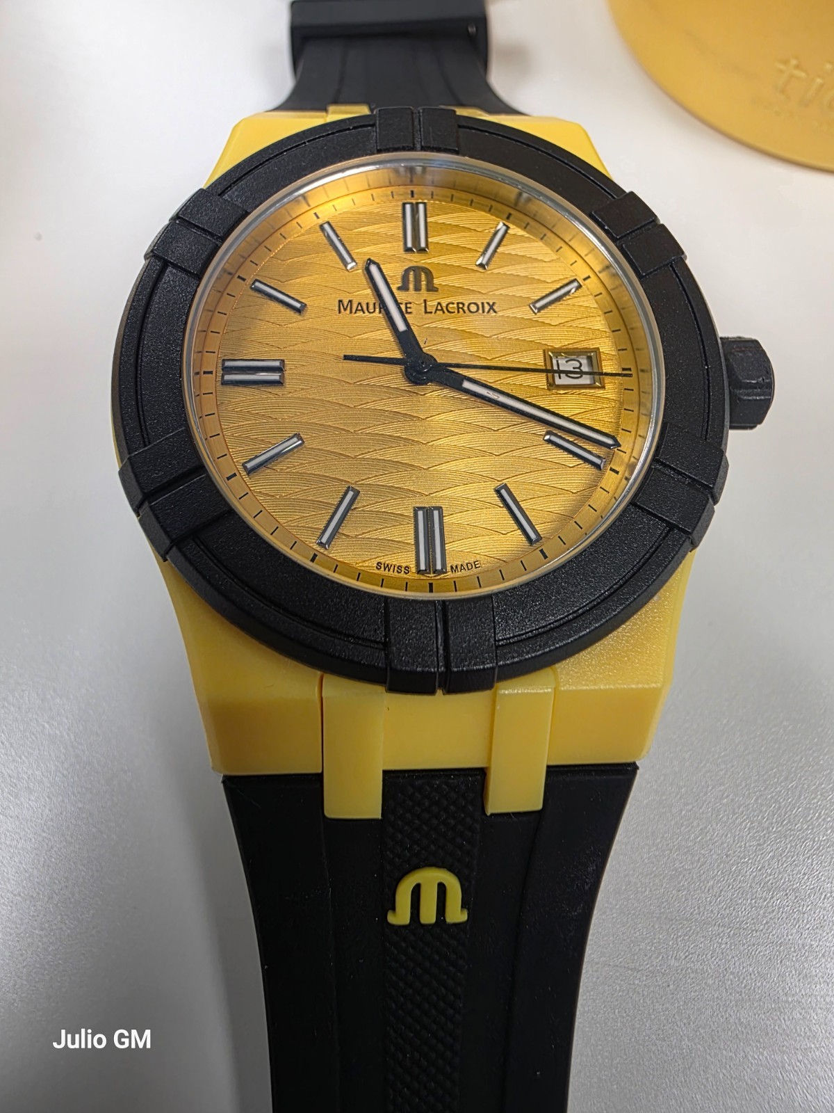 Reloj New Maurice Lacroix Men’s Aikon #Tide 40mm Quartz Watch AI2008-60060-300-0