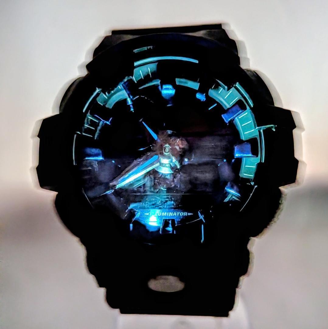 Excellent condition Casio G-Shock men’s watch, indigo blue, digital-analog,
