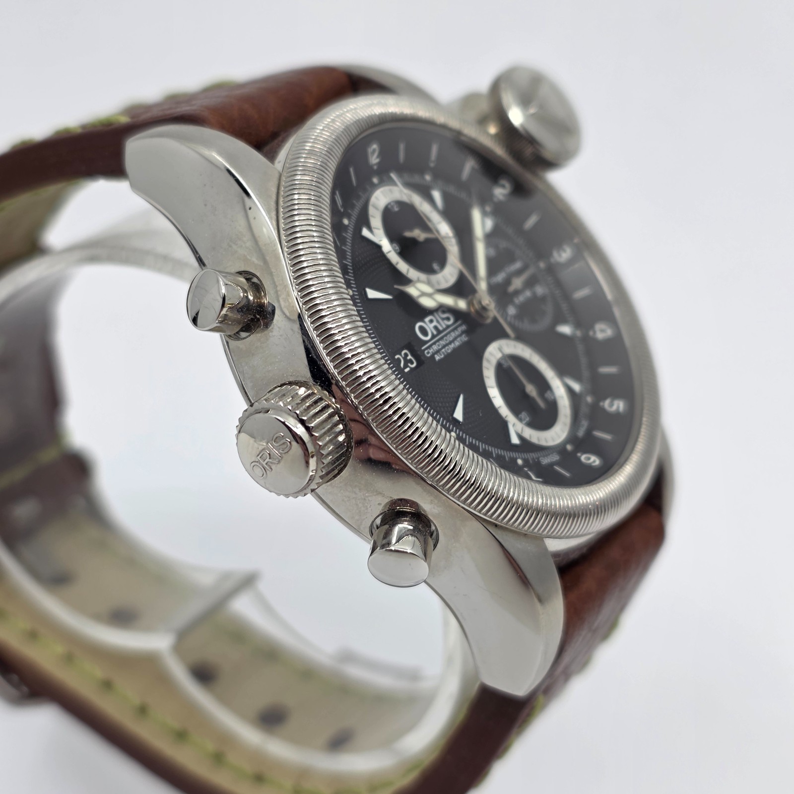 Oris Flight Timer R4118 44mm ETA7750 Automatic Swiss Pilot Watch Limited Edition