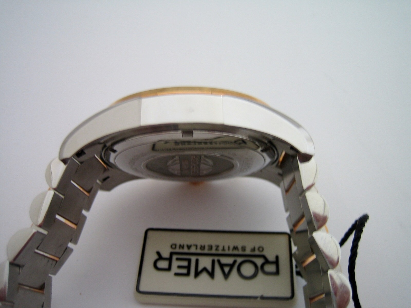 ROAMER WATCH MENS ROCKSHELL MK 111 220837 49 45 20 STAINLESS STEEL SWISS GENUINE